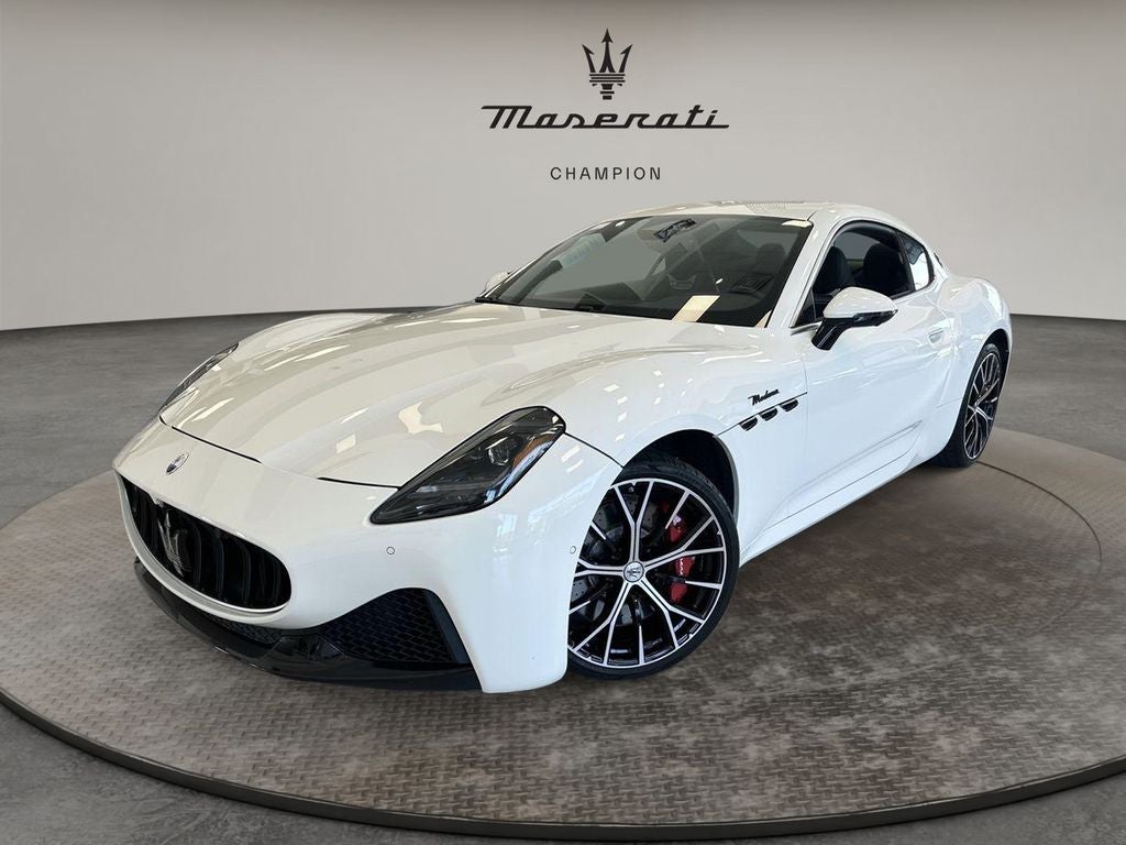 2024 Maserati GranTurismo Modena in White — front three-quarter view