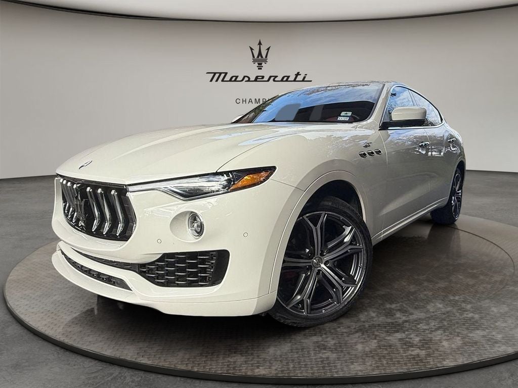 2023 Maserati Levante GT in Bianco — front three-quarter view