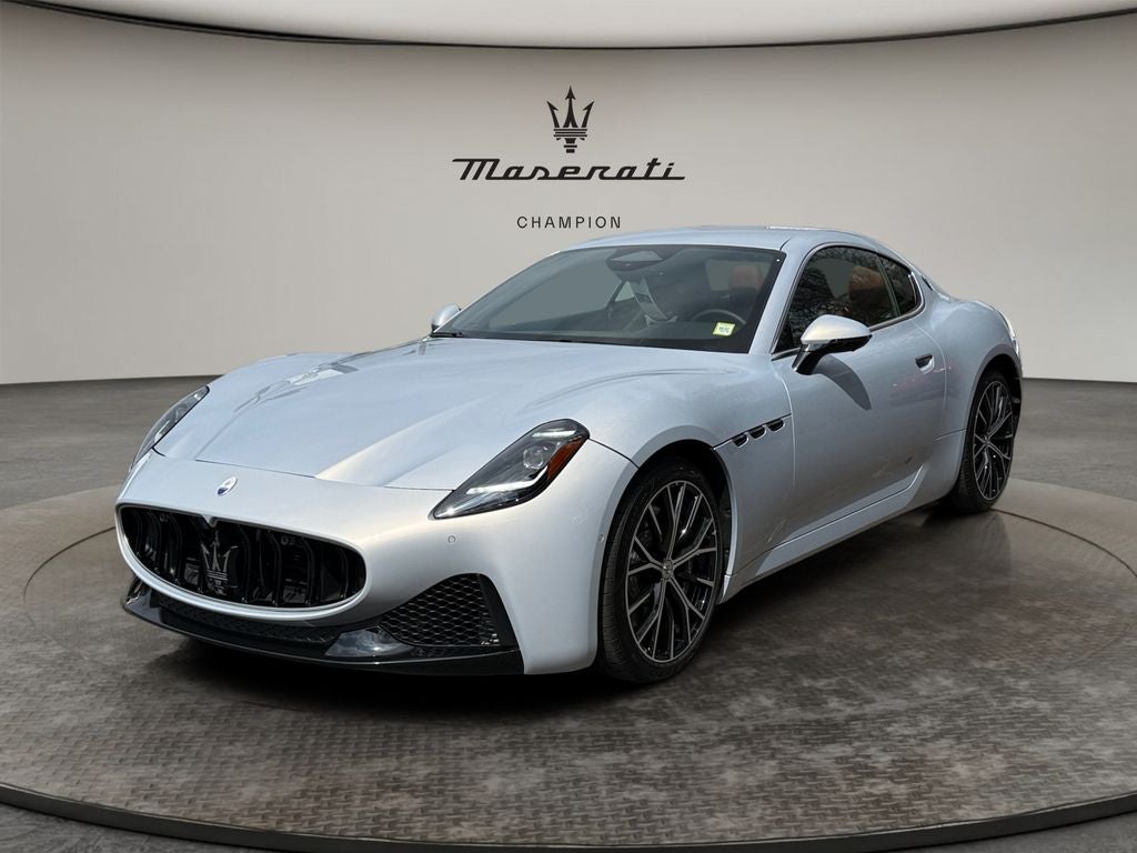 2026 Maserati GranTurismo Base in White — front three-quarter view