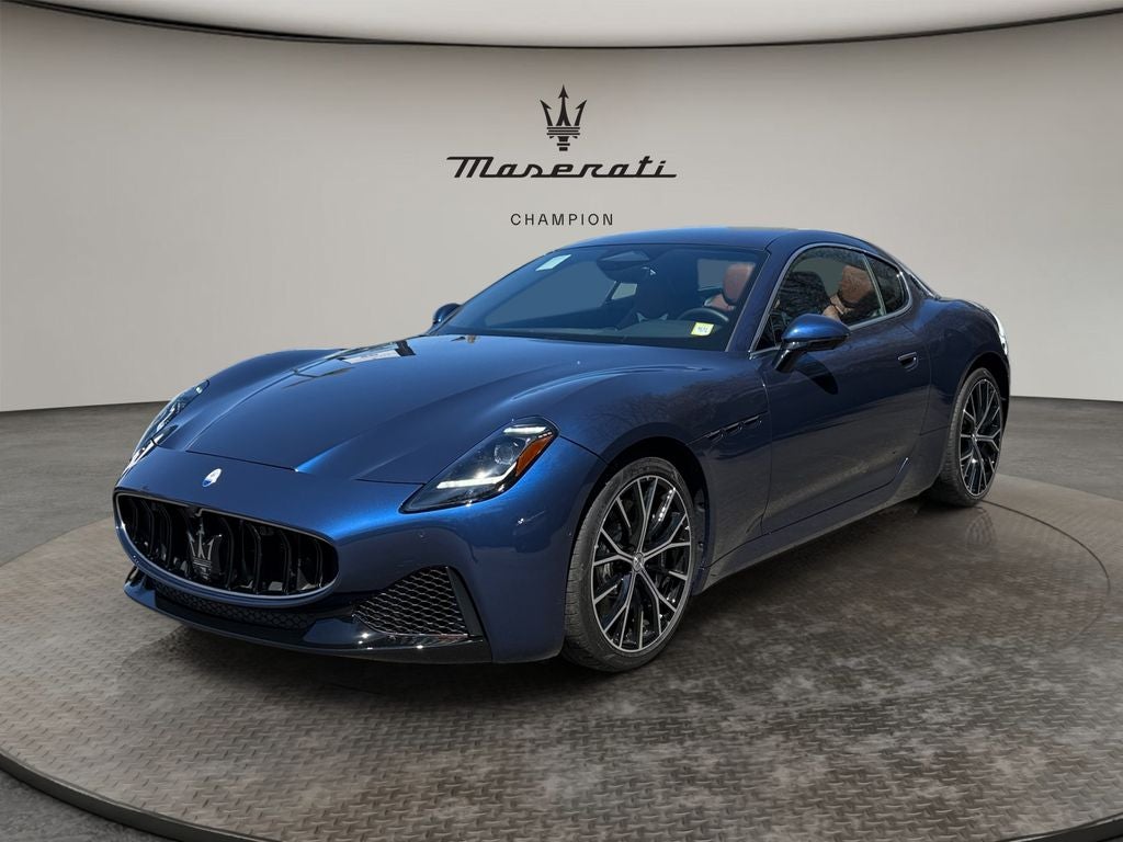 2026 Maserati GranTurismo Base in Blue — front three-quarter view