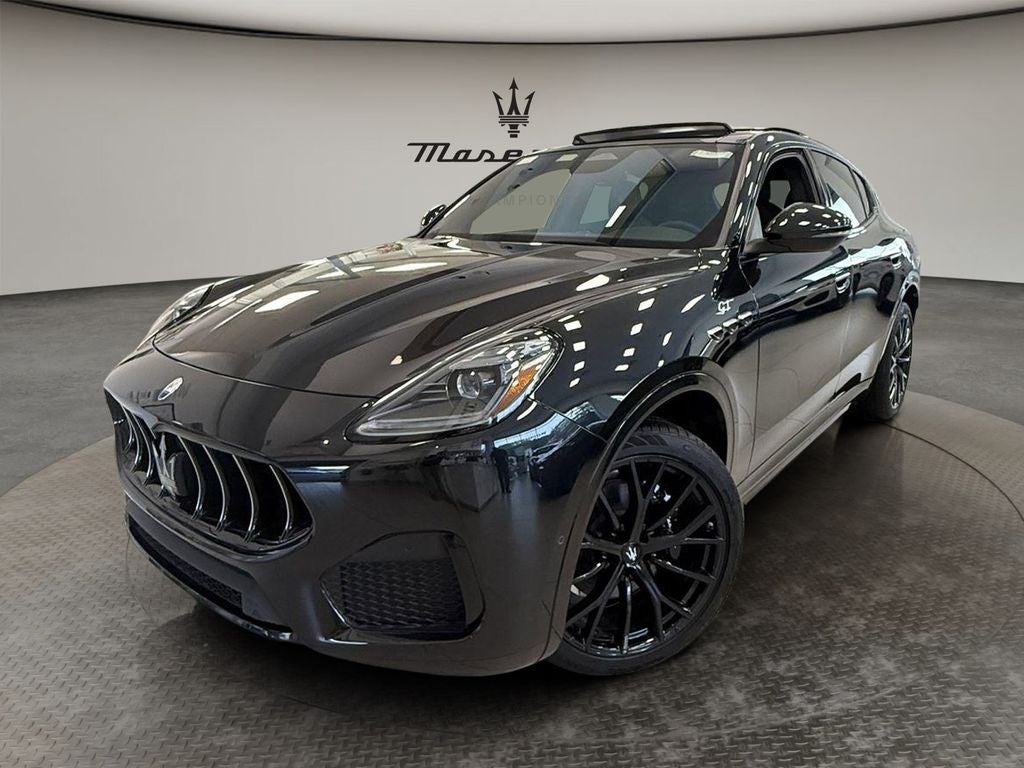 2024 Maserati Grecale GT in Black — front three-quarter view